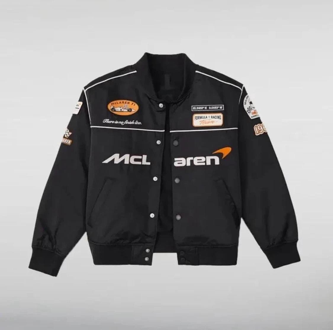 Vintage McLaren Adult Embroidery Jacket