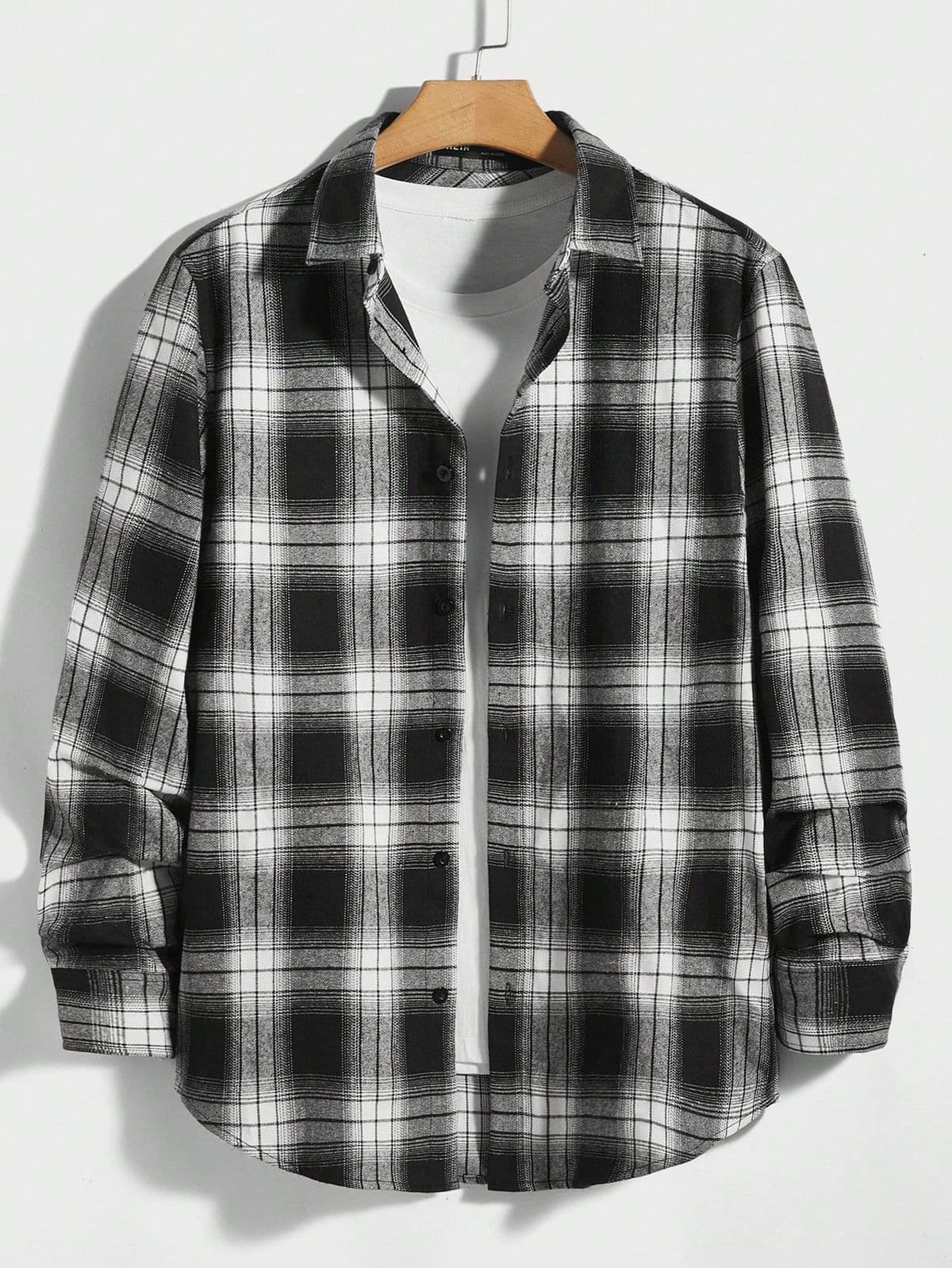 Relaxed Fit Flannel Check Shirt